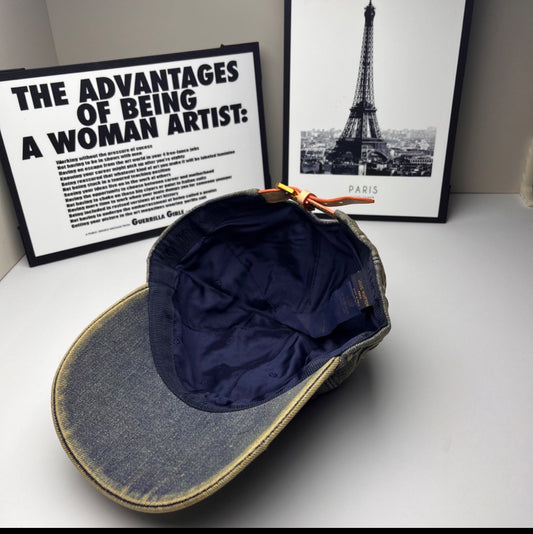 Lv old gray hologram hat