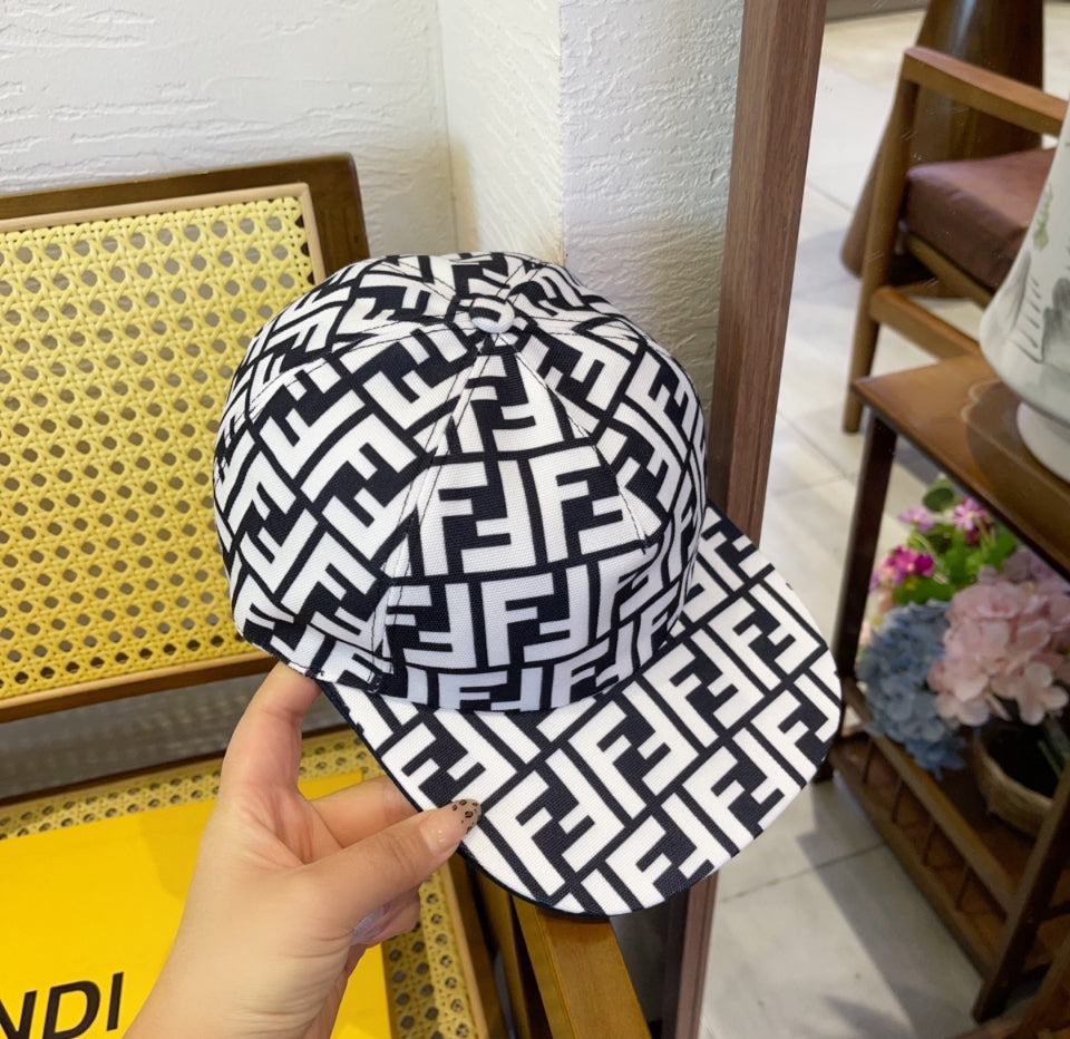 Fendi black and white