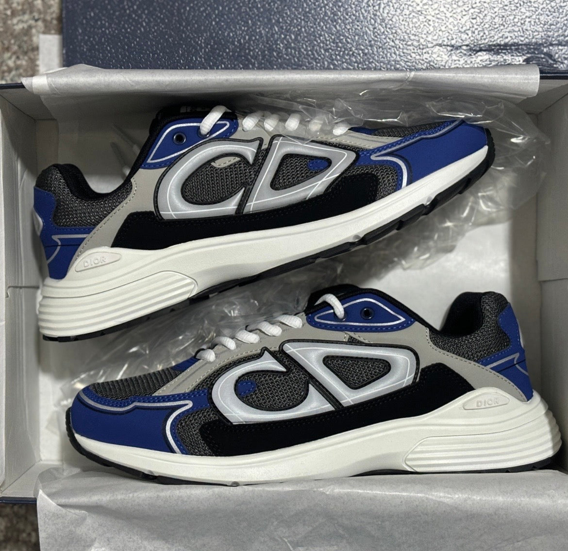 Dior b30 white blue black grey