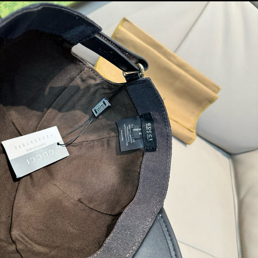 Gucci hat beige black