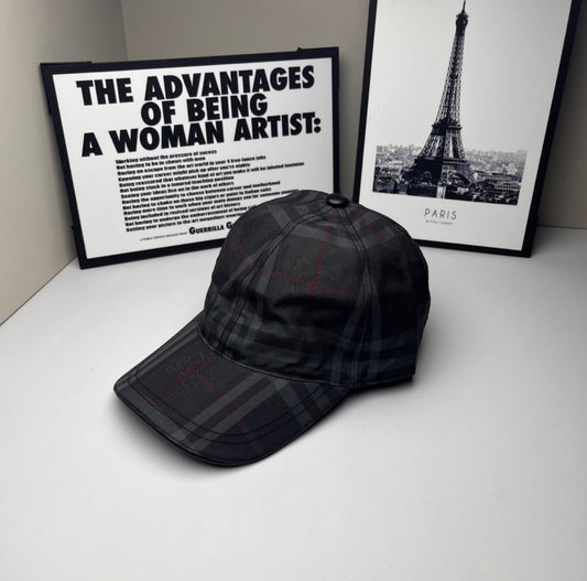 Burberry black hat