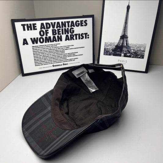 Burberry black hat