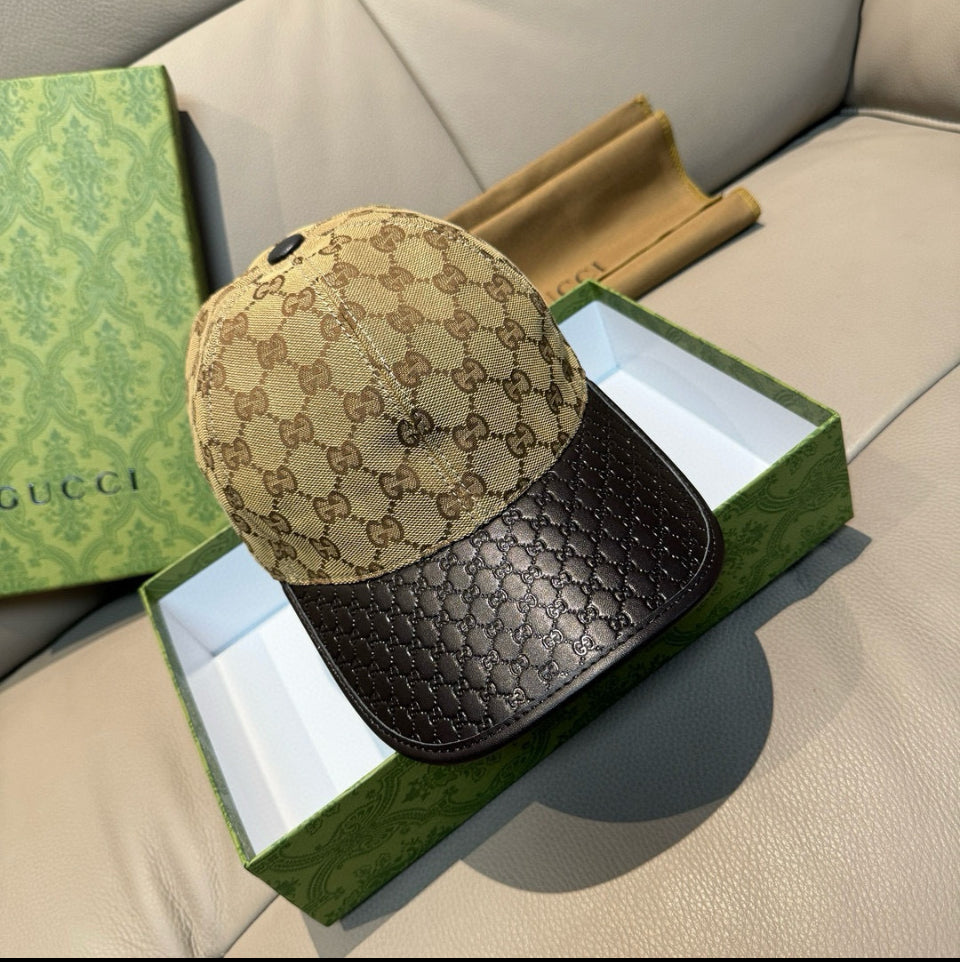 Gucci hat beige black