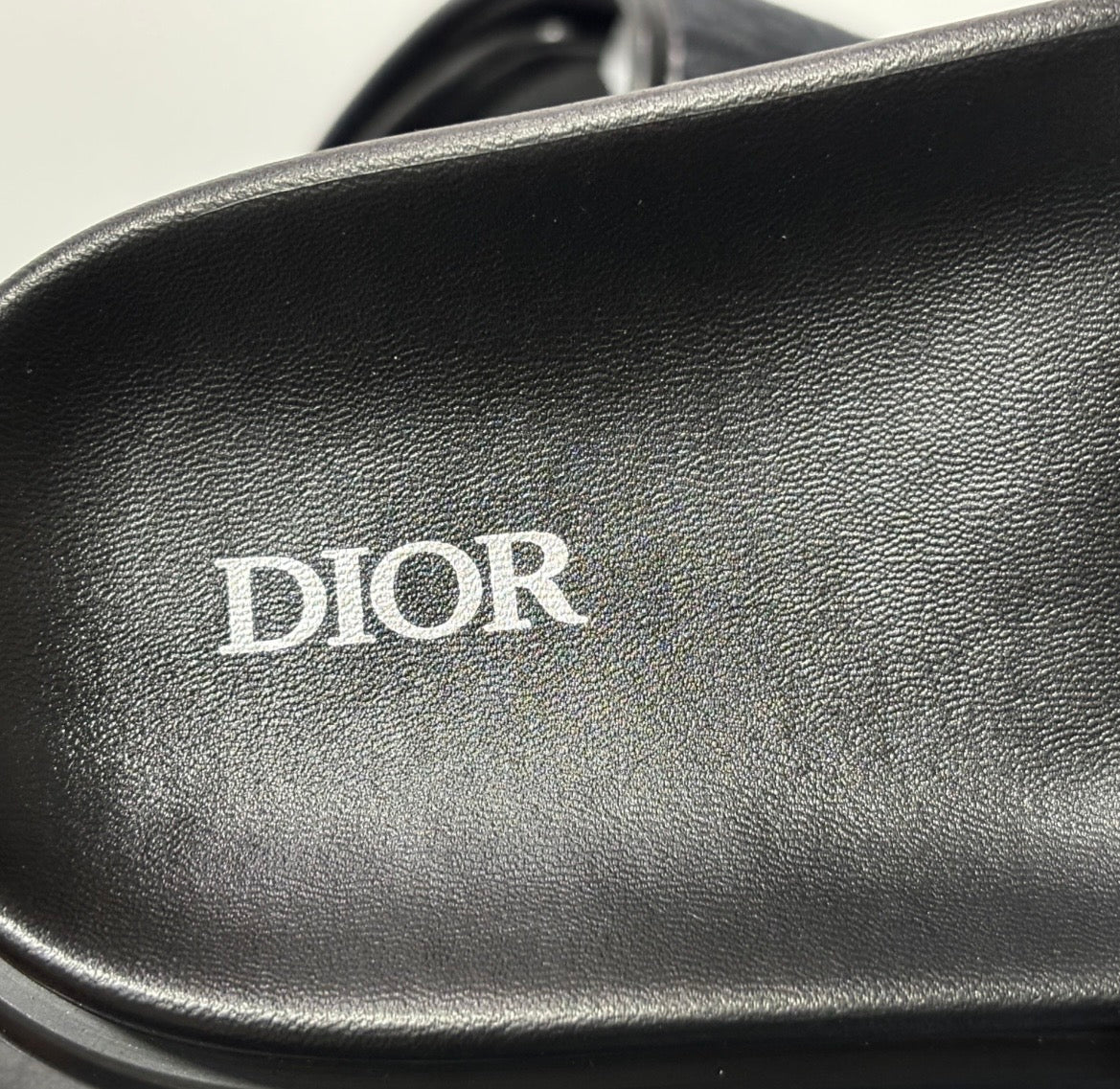 Dior slippers black