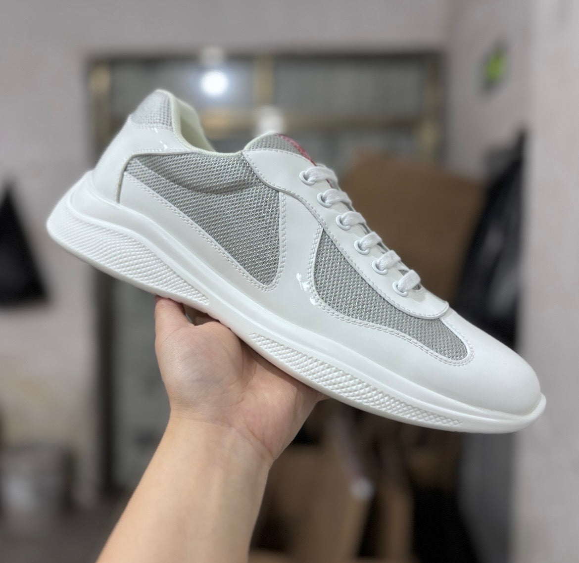 Prada cups white