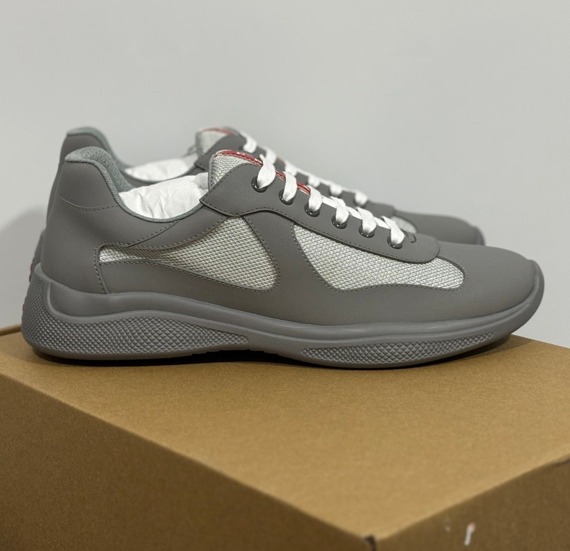 Prada cups gray